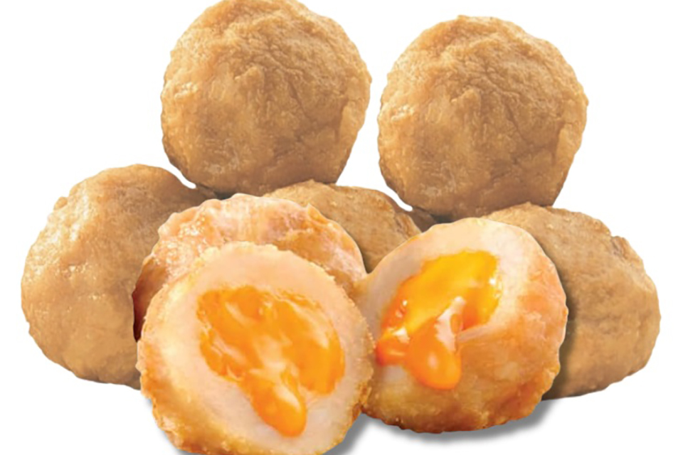 Chicken Cheese Ball Live Station